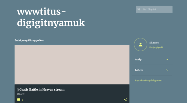 wwwtitus-digigitnyamuk.blogspot.com