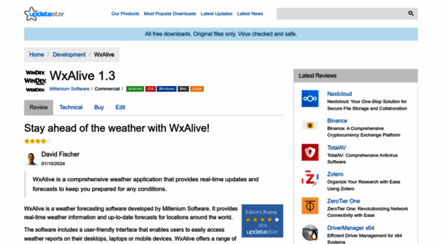 wxalive.updatestar.com
