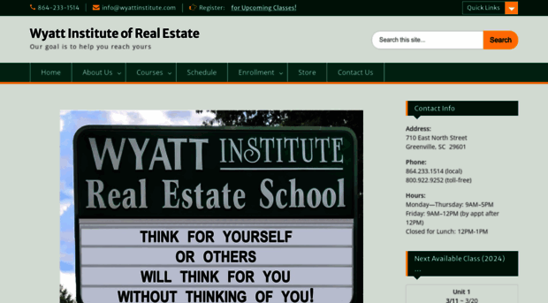 wyattinstitute.com