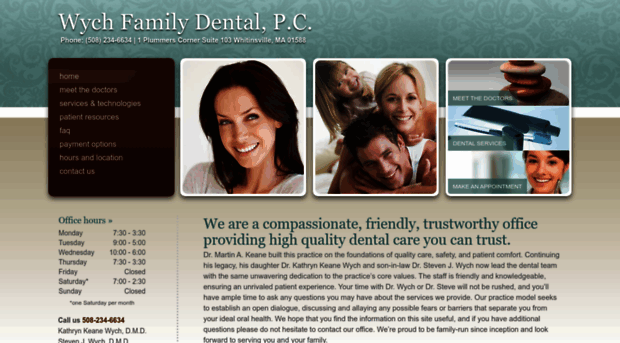 wychfamilydental.com