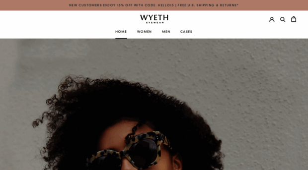 wyeth-eyewear.com