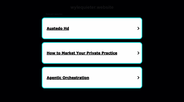 wylequieter.website