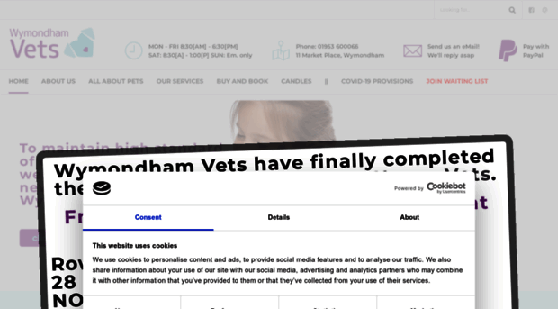 wymondhamvets.co.uk