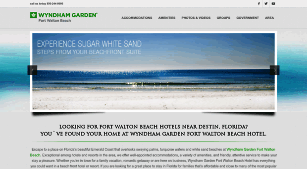 wyndhamgardenftwaltonbeach.com