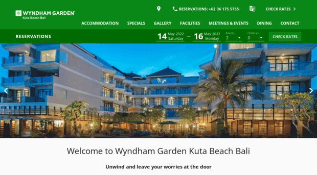 wyndhamgardenkutabali.com