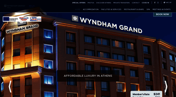 wyndhamgrandathens.com