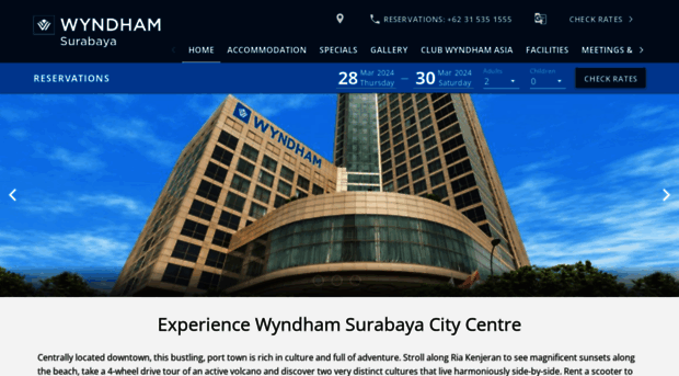 wyndhamsurabaya.com