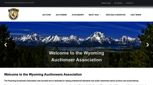 wyoauctioneers.org