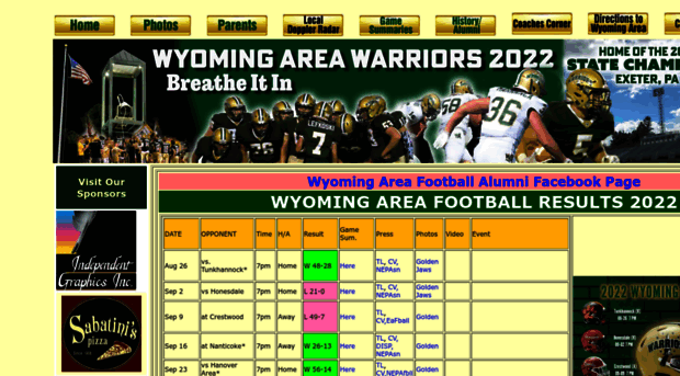 wyomingareafootball.org