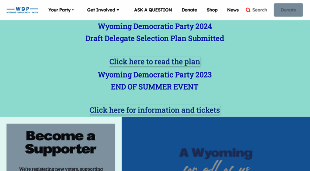 wyomingdemocrats.com