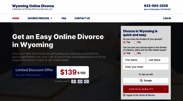 wyomingonlinedivorce.com