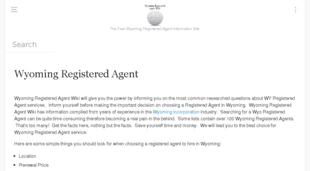 wyomingregisteredagent.wiki