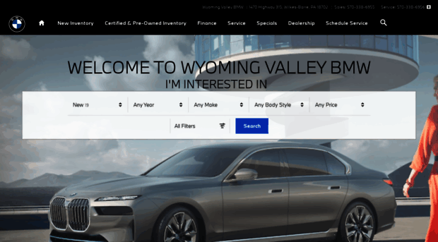 wyomingvalleybmw.com