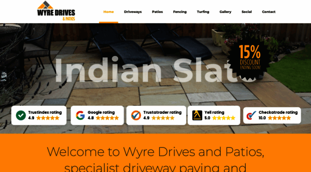 wyredrivesandpatios.com