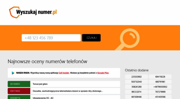 wyszukajnumer.pl