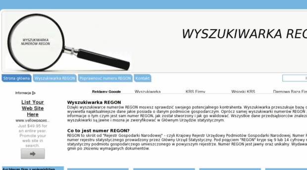 wyszukiwarka-regon.pl