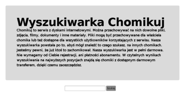 wyszukiwarkachomikuj.pl