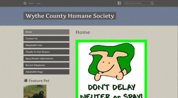 wythecountyhumanesociety.org