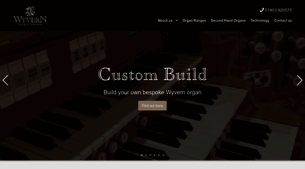 wyvernorgans.co.uk