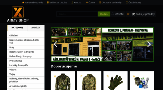 x-armyshop.cz