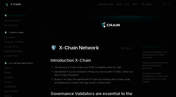 x-chain-1.gitbook.io - X-Chain Network | X-CHAIN - X Chain 1 Gitbook