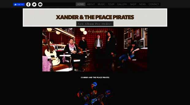 xanderandthepeacepirates.com