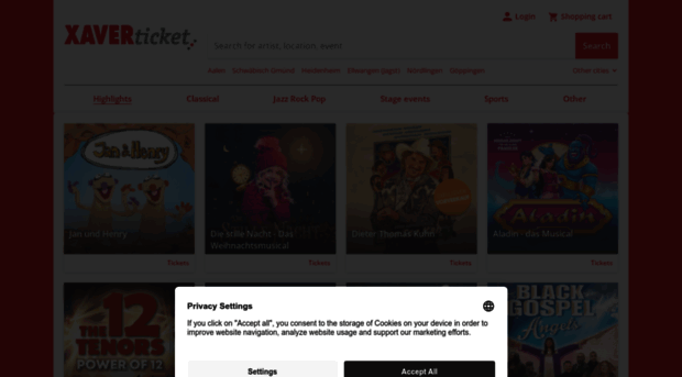 xaverticket.de