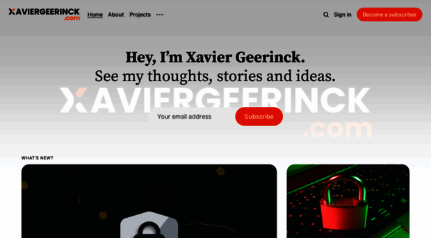 xaviergeerinck.com