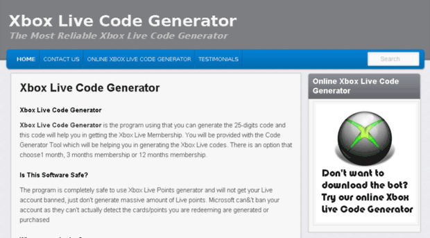 xboxlivecodegenerator.us