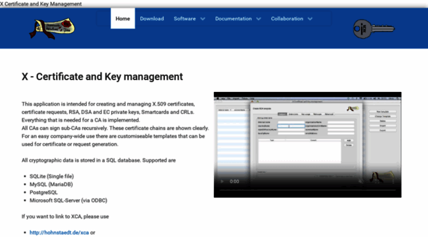 xca.sourceforge.net