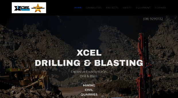 xceldrillingandblasting.com