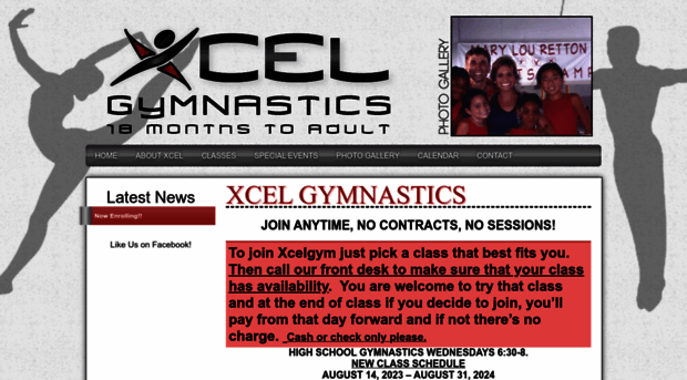 xcelgym.com