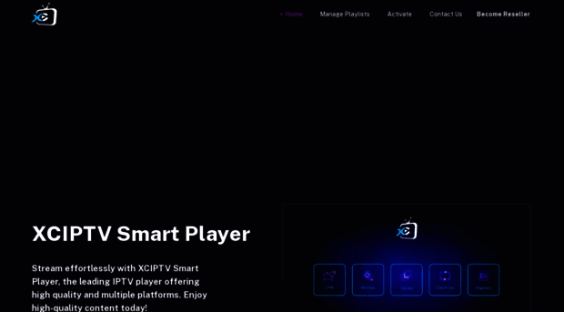 xciptvsmartplayer.com
