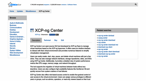 xcp-ng-center.updatestar.com