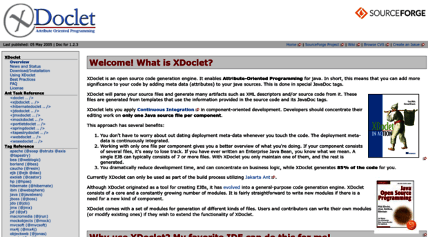 xdoclet.sourceforge.net