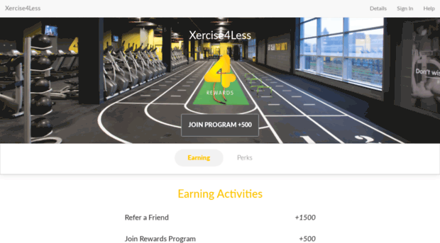 xercise4perks.perkville.com