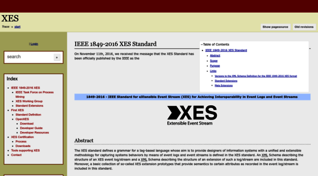xes-standard.org