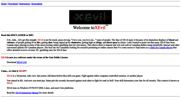 xevil.com