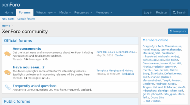 xf2demo.xenforo.com