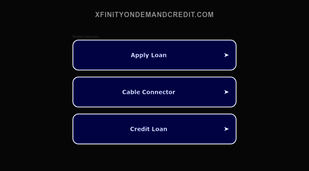 xfinityondemandcredit.com