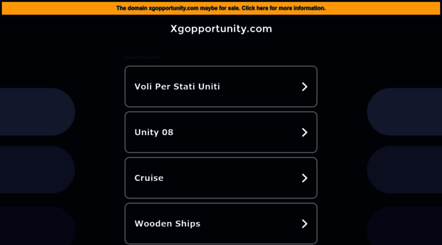 xgopportunity.com