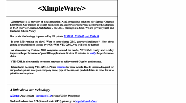 ximpleware.com