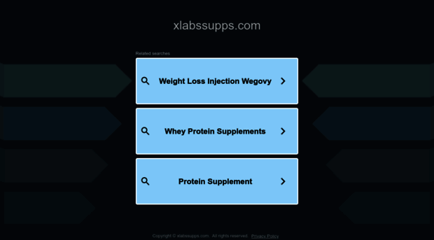 xlabssupps.com