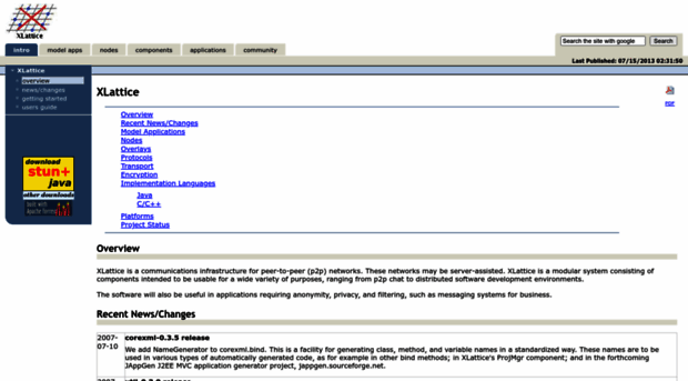 xlattice.sourceforge.net