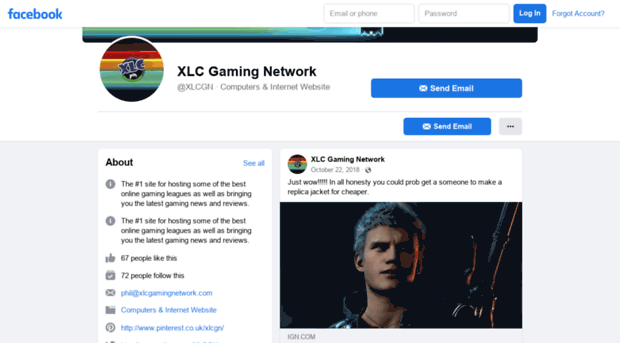 xlcgamingnetwork.com