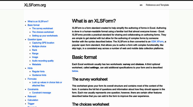 xlsform.org