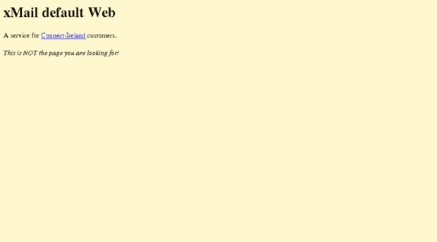 xmail.connect.ie