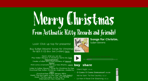 xmas.asthmatickitty.com