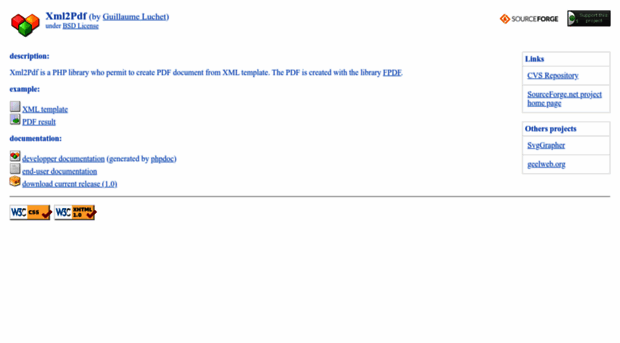 xml-2-pdf.sourceforge.net