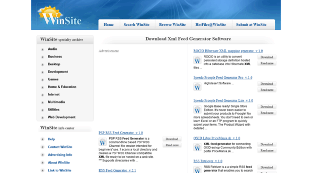 xml-feed-generator.winsite.com